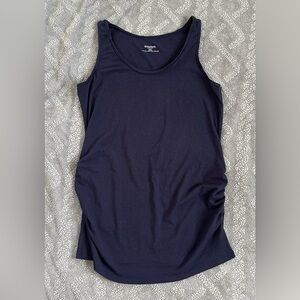 Navy Blue Motherhood Maternity Tank Top Size M
